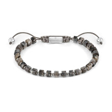 Load image into Gallery viewer, INSTINCT STYLE BRACELET 027926/081 GREY JASPER