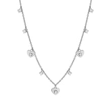 Load image into Gallery viewer, MYSOPHIE NECKLACE 029902/022 HEARTS & CZ PENDANTS