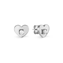 Load image into Gallery viewer, MYSOPHIE EARRINGS 029903/022 HEART CZ STUDS