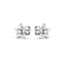 Load image into Gallery viewer, MYSOPHIE EARRINGS 029903/023 STAR CZ STUDS