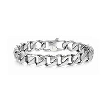Load image into Gallery viewer, BOLD STEEL BRACELET 133207/001/2/3 STAINLESS STEEL FLAT LINK CHAIN