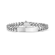 Load image into Gallery viewer, BOLD STEEL BRACELET 133209/001/2/3 STAINLESS STEEL CHAIN WITH ENGRAVING PLATE