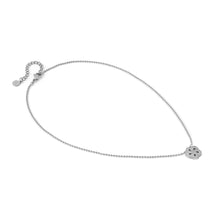 Load image into Gallery viewer, SOFFIO D'AMORE NECKLACE 134001/059 CZ FLOWER PENDANT