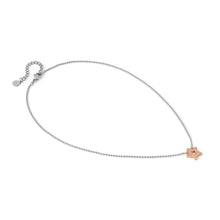 Load image into Gallery viewer, SOFFIO D'AMORE NECKLACE 134004/023 ROSE GOLD CZ STAR PENDANT