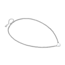 Load image into Gallery viewer, EMOSFERE STAINLESS STEEL NECKLACE 134206/036 HEART WITH M-O-P