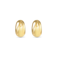 Load image into Gallery viewer, ECCLETTICA EARRING 134314/012 GOLD SMALL MOON STUDS