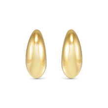 Load image into Gallery viewer, ECCLETTICA EARRING 134315/012 GOLD MEDIUM MOON STUDS