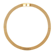 Load image into Gallery viewer, WEAR & STYLE NECKLACE 134509/012 GOLDEN MILANESE CHAIN