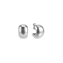 Load image into Gallery viewer, WEAR & STYLE EARRINGS 134519/001 S/STEEL ROUNDED HOOP