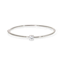 Load image into Gallery viewer, COLOUR WAVE RIGID BRACELET 149818/149819/010 STERLING SILVER & WHITE CZ