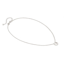 Load image into Gallery viewer, CARISMATICA NECKLACE 240903/035 SILVER CIRCLE WITH CZ
