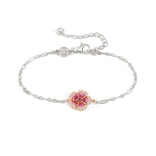 Load image into Gallery viewer, CRYSALIS BRACELET 241102/010 ROSE GOLD FLOWER WITH CZ