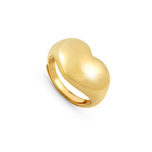 Load image into Gallery viewer, ARMONICA RING 241301/006 GOLD LARGE HEART