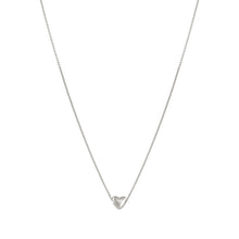 Load image into Gallery viewer, ARMONICA NECKLACE 241304/004 SILVER HEART PENDANT
