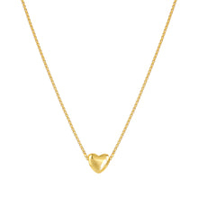 Load image into Gallery viewer, ARMONICA NECKLACE 241304/006 GOLD HEART PENDANT