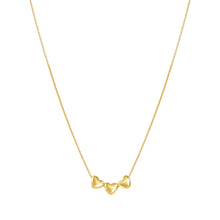 Load image into Gallery viewer, ARMONICA NECKLACE 241305/006 GOLD HEARTS