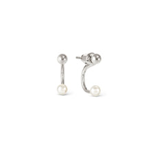 Load image into Gallery viewer, FASHION ERA SILVER EARRING 242214/010 WITH PEARLS