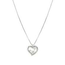 Load image into Gallery viewer, DREAMS BEATS NECKLACE 242602/004 SILVER HEART WITH CZ
