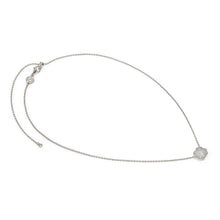 Load image into Gallery viewer, LIFEPOETRY NECKLACE 242704/001 STERLING SILVER & WHITE CZ FOUR-LEAF CLOVER