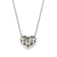 Load image into Gallery viewer, LIFEPOETRY NECKLACE 242704/004 STERLING SILVER & WHITE CZ HEART