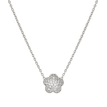 Load image into Gallery viewer, LIFEPOETRY NECKLACE 242704/010 STERLING SILVER & WHITE CZ FLOWER