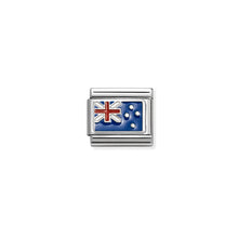 Load image into Gallery viewer, COMPOSABLE CLASSIC LINK 330207/35 NEW ZEALAND IN ENAMEL & 925 SILVER