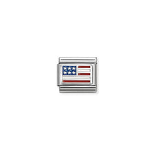 Load image into Gallery viewer, COMPOSABLE CLASSIC LINK 330207/39 USA IN ENAMEL & 925 SILVER