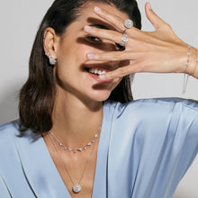 Load image into Gallery viewer, LIFE BOUQUET NECKLACE 242507/011 ROSE GOLD WHITE CZ