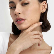 Load image into Gallery viewer, LOVECLOUD HEART STUD EARRINGS SILVER 240506/009