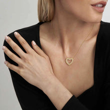 Load image into Gallery viewer, LOVECLOUD NECKLACE SILVER WITH CZ 240504/009 HEART