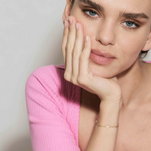 Load image into Gallery viewer, FAIRYICONS GOLD BRACELET 134106/023 MULTI STAR WITH ENAMEL