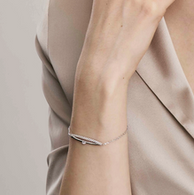 Load image into Gallery viewer, COSMIC LOVE BRACELET 2417105/001 SILVER WITH WHITE CZ