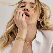 Load image into Gallery viewer, SOFFIO D'AMORE BRACELET 134003/017 ROSE GOLD TREE OF LIFE WITH CZ