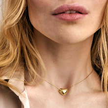 Load image into Gallery viewer, ARMONICA NECKLACE 241306/006 LARGE GOLD HEART PENDANT