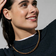 Load image into Gallery viewer, ECCLETTICA NECKLACE 134308/012 GOLD FANCY CHAIN