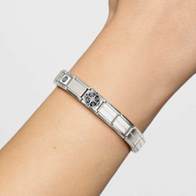 Load image into Gallery viewer, COMPOSABLE CLASSIC LINK 330114/01 COMPASS RELIEF IN SILVER