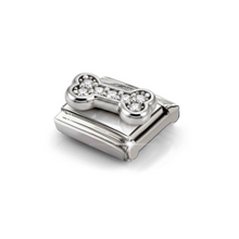 Load image into Gallery viewer, COMPOSABLE CLASSIC LINK 330304/52 WHITE BONE CZ IN SILVER