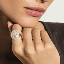 Load image into Gallery viewer, PRECIOUS MOVES RING 243202/010 SILVER DOME PAVÉ CZ