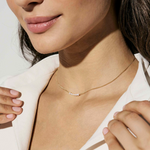 Load image into Gallery viewer, SIREN DREAM NECKLACE 243315/065 PEARLS ON GOLD CHAIN
