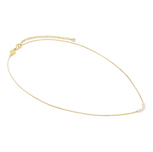Load image into Gallery viewer, SIREN DREAM NECKLACE 243315/065 PEARLS ON GOLD CHAIN
