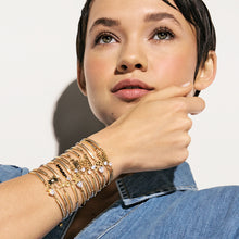 Load image into Gallery viewer, MILLELUCI REFINED BRACELET WITH CZ 028017/027 ROSE GOLD BOY WITH CZ