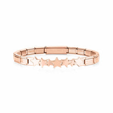 Load image into Gallery viewer, TRENDSETTER BRACELET 021111/006 ROSE GOLD PVD STARS