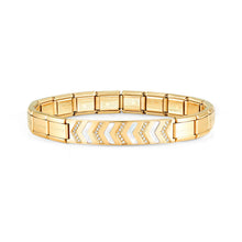Load image into Gallery viewer, TRENDSETTER BRACELET 021144/012 GOLD PVD, MOTHER OF PEARL & CZ