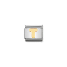 Load image into Gallery viewer, COMPOSABLE CLASSIC LINK 030101/20 LETTER T IN 18K GOLD