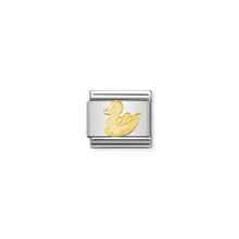 Load image into Gallery viewer, COMPOSABLE CLASSIC LINK 030113/01 DUCK IN 18K GOLD