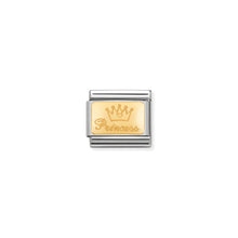 Load image into Gallery viewer, COMPOSABLE CLASSIC LINK 030121/47 PRINCESS IN 18K GOLD