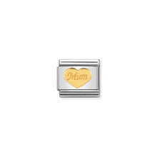 Load image into Gallery viewer, COMPOSABLE CLASSIC LINK 030162/38 MUM HEART IN 18K GOLD