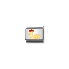 Load image into Gallery viewer, COMPOSABLE CLASSIC LINK 030250/07 LOCH NESS MONSTER IN 18K GOLD AND ENAMEL