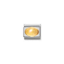 Load image into Gallery viewer, COMPOSABLE CLASSIC LINK 030504/07 NOVEMBER CITRINE OVAL STONE IN 18K GOLD