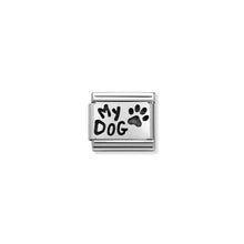 Load image into Gallery viewer, COMPOSABLE CLASSIC LINK 330102/35 MY DOG IN 925 SILVER
